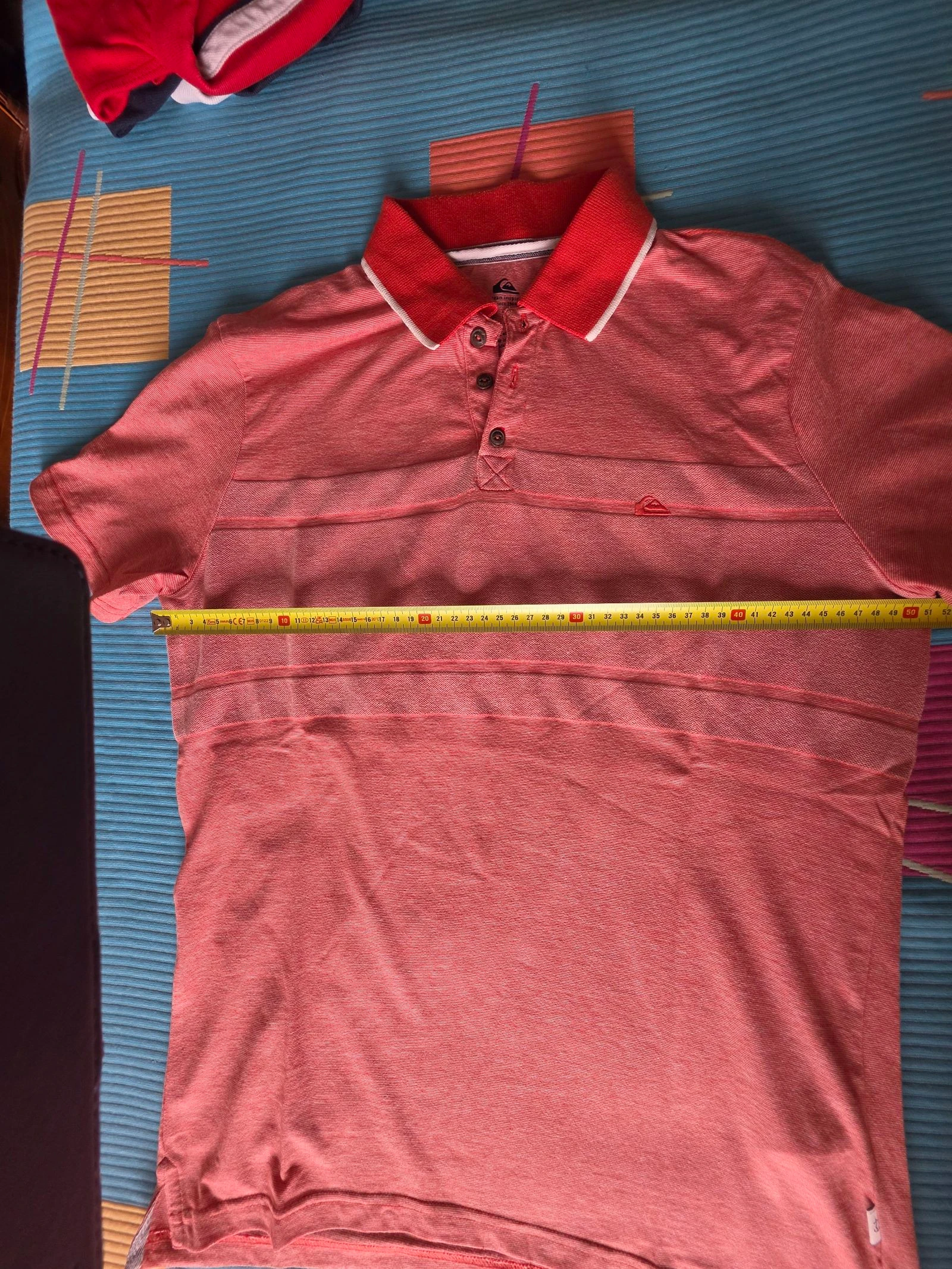Ocean polo in orange tones men's size M – photo 7